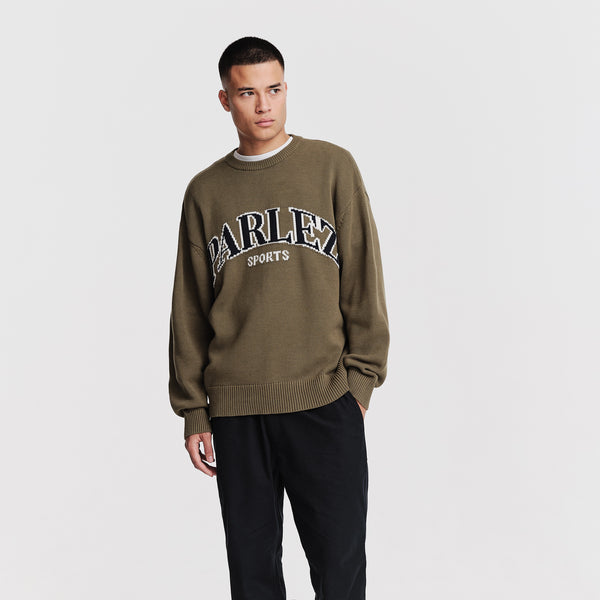Parlez Clothing Phelan Knit Olive Green