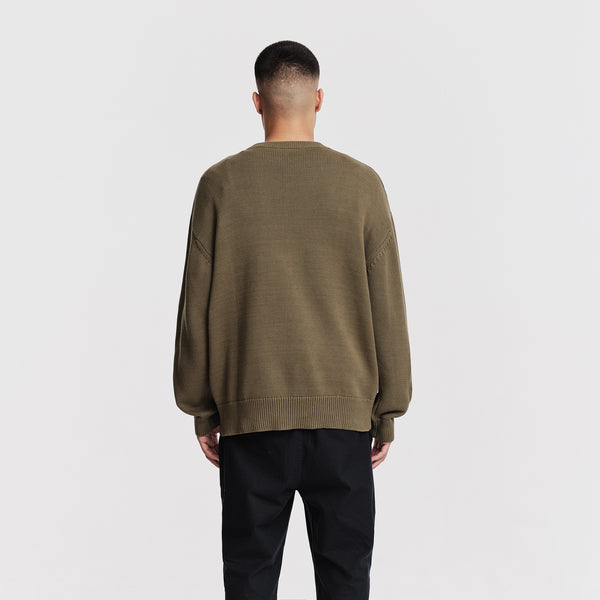 Parlez Clothing Phelan Knit Olive Green