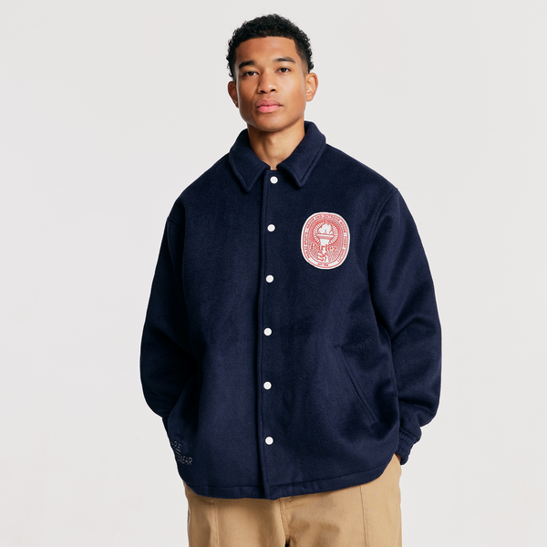 Parlez Clothing Podium Coach Jacket Midnight