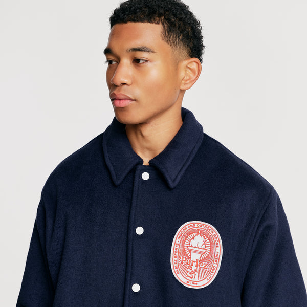Parlez Clothing Podium Coach Jacket Midnight