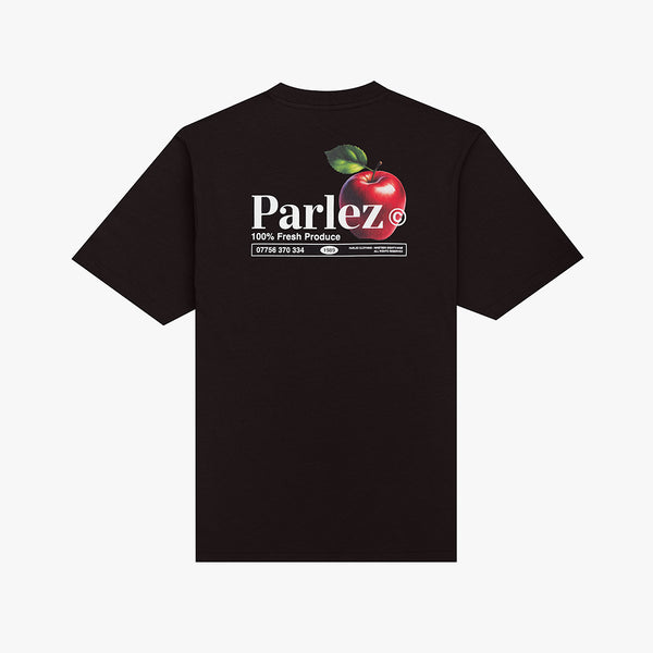 parlez clothing Pomme T-Shirt Black