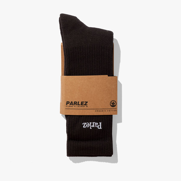Parlez Clothing Prumo Socks Black