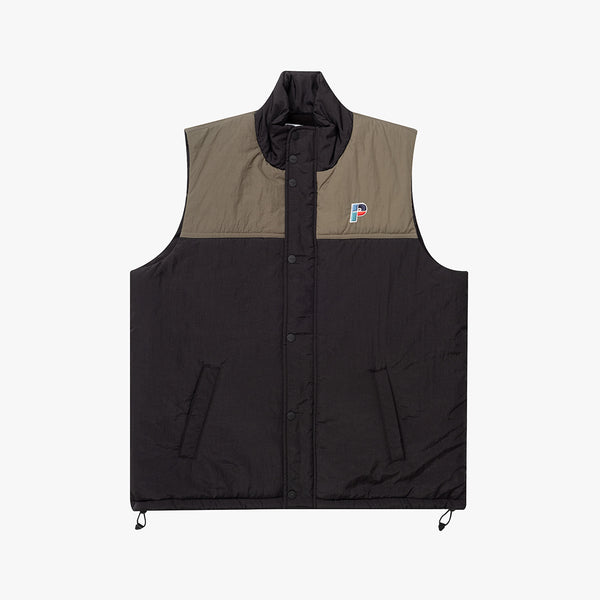 parlez clothing Range Gilet Black