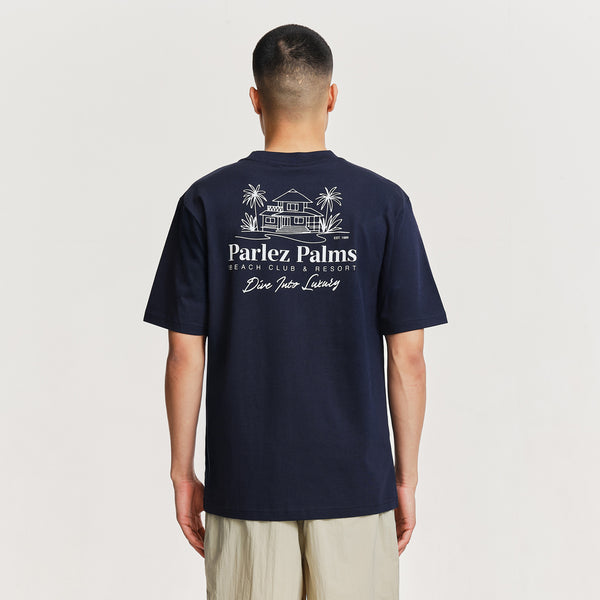Parlez Clothing Retreat T-Shirt Midnight