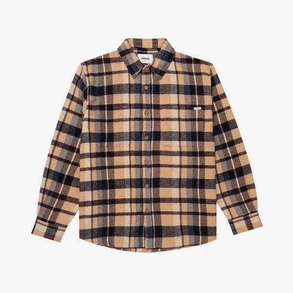 parlez clothing Rivington Shirt Blue Check