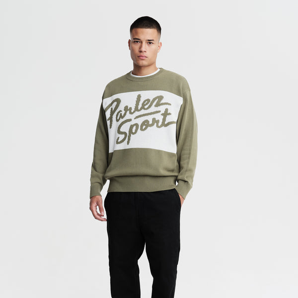 Parlez Clothing Rubio Knit Olive Green