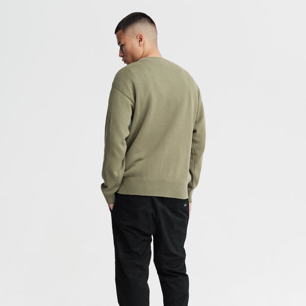 Parlez Clothing Rubio Knit Olive Green