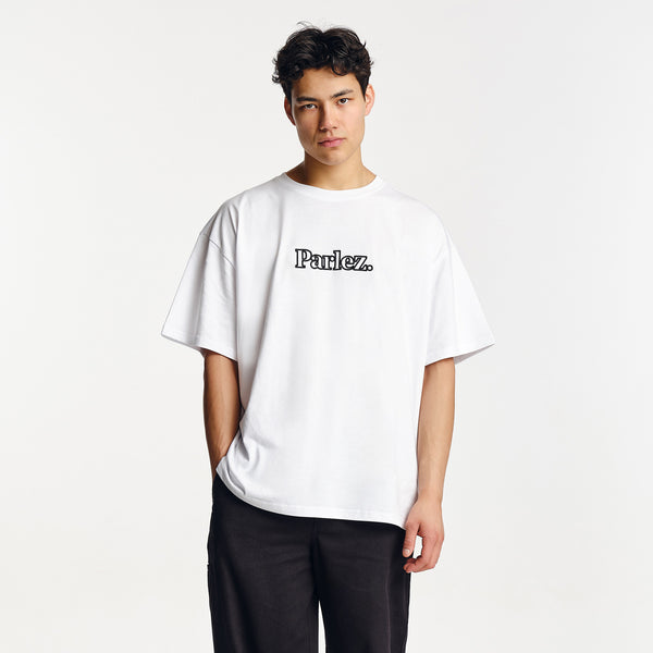 Parlez Clothing Staffa Oversized T-Shirt White