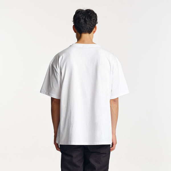 Parlez Clothing Staffa Oversized T-Shirt White