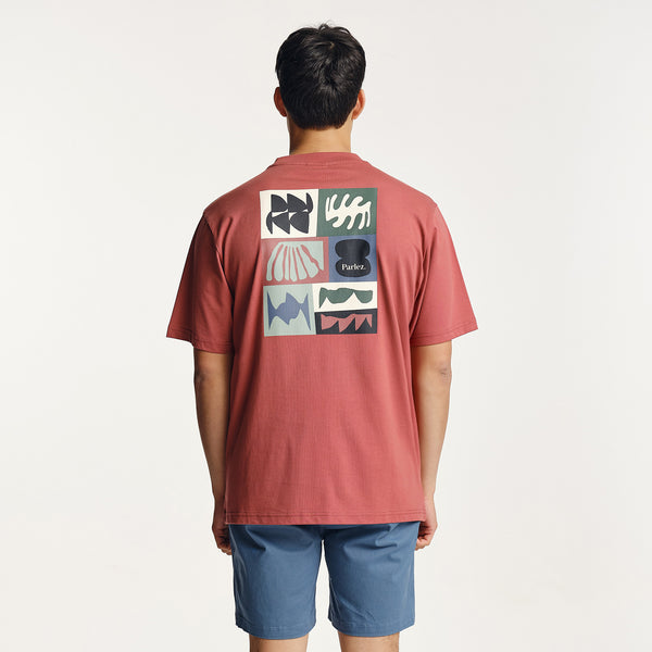 Parlez Clothing Stallo T-Shirt Dusty Coral