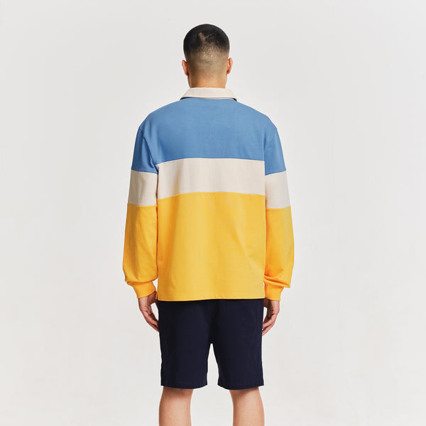 Parlez Clothing Strive Rugby Shirt Azure