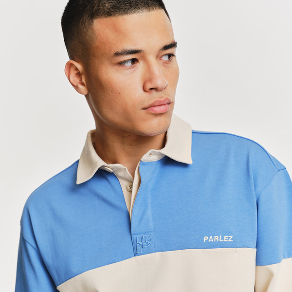 Parlez Clothing Strive Rugby Shirt Azure