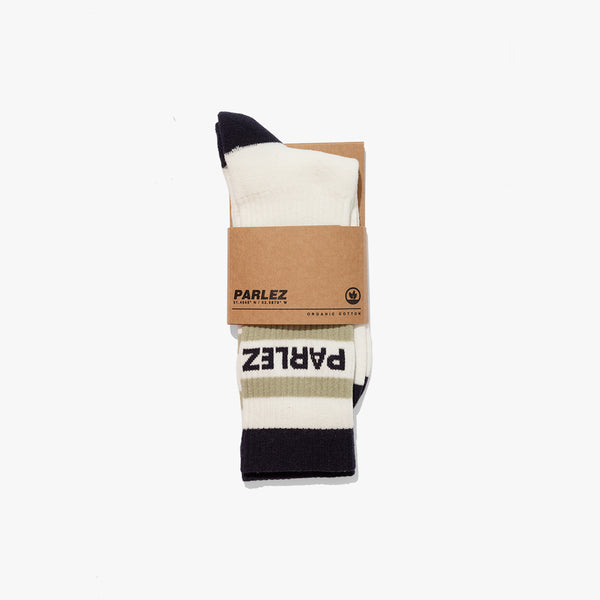 Parlez Clothing Strive Sock White / Midnight
