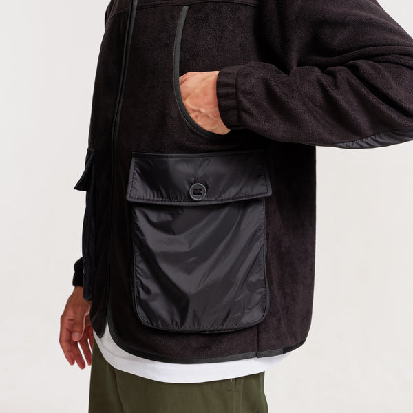 Parlez Clothing Summit Fleece Black