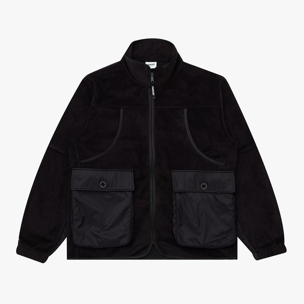 parlez clothing Summit Fleece Black