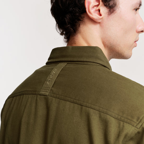 Parlez Clothing Task Shirt Moss