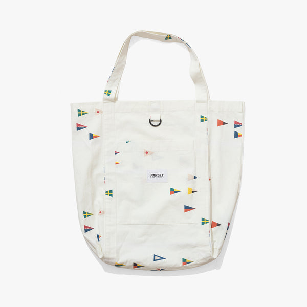 parlez clothing Topaz Tote White