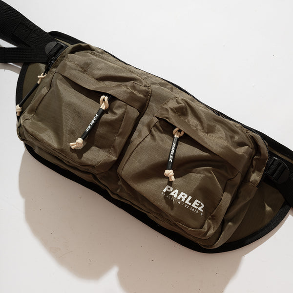 Parlez Clothing Trip Hip Bag Moss
