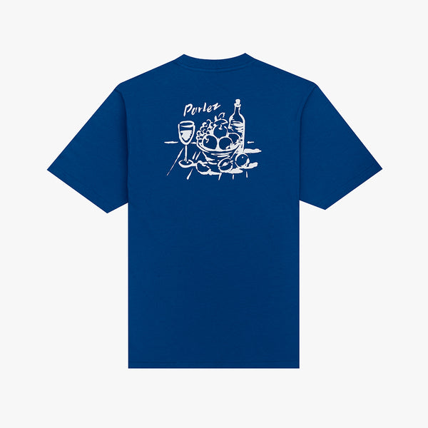 parlez clothing Vanitas T-Shirt Cobalt