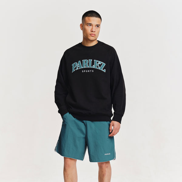 Parlez Clothing Varsity Crew Black