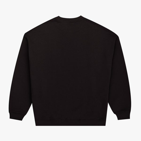 Parlez Clothing Vernon Oversized Crew Black