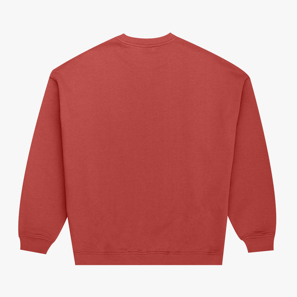 Parlez Clothing Vernon Oversized Crew Dusty Coral