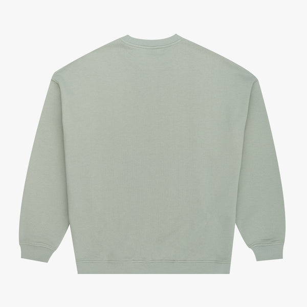 Parlez Clothing Vernon Oversized Crew Sea Mist