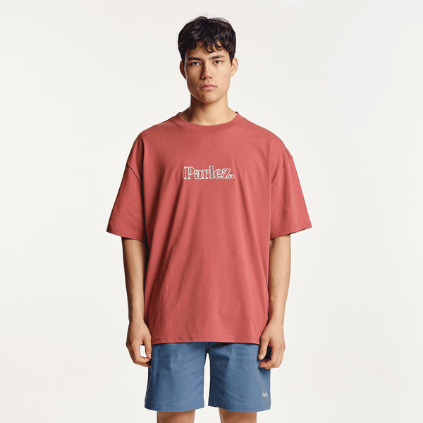 Parlez Clothing Staffa Oversized T-Shirt Dusty Coral