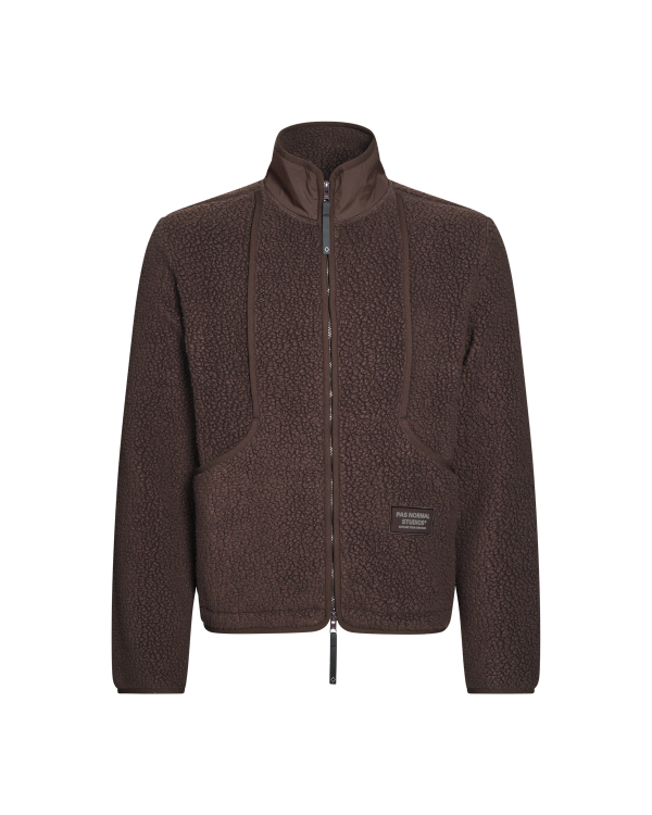 pas normal studios Men's Off-Race Pile Fleece Jacket