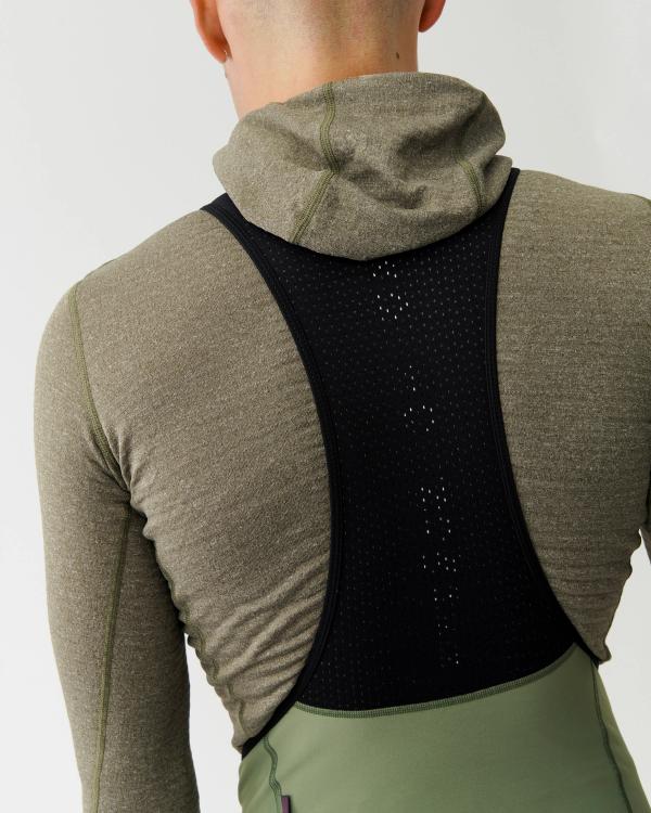 Pas Normal Studios Men's Thermal Hooded Windproof Base Layer