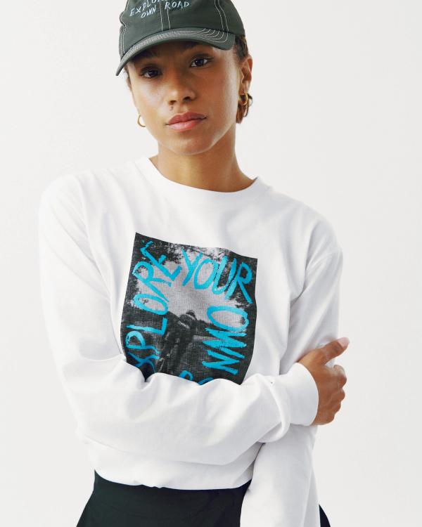 Pas Normal Studios Off-Race Graphic Long Sleeve T-Shirt