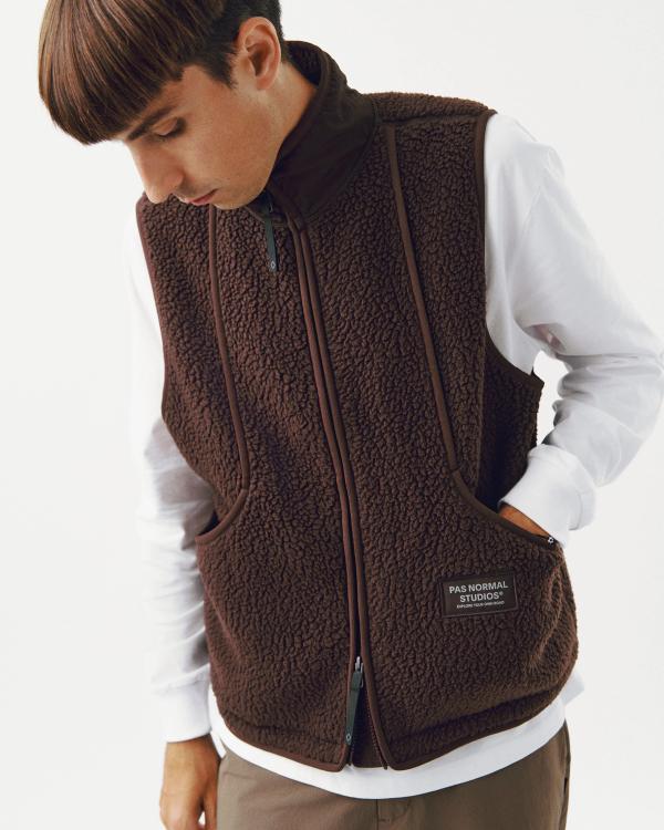 Pas Normal Studios Men's Off-Race Pile Fleece Vest