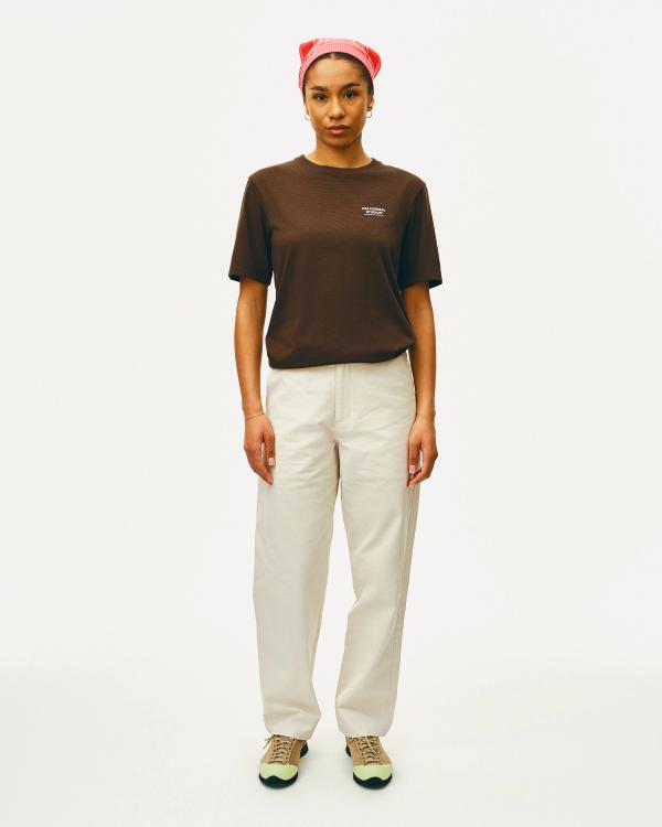 Pas Normal Studios Off-Race Cotton Twill Pants