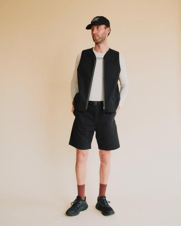 Pas Normal Studios Off-Race Cotton Twill Shorts