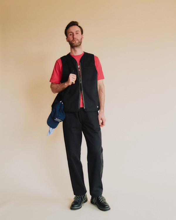 Pas Normal Studios Off-Race Cotton Twill Vest