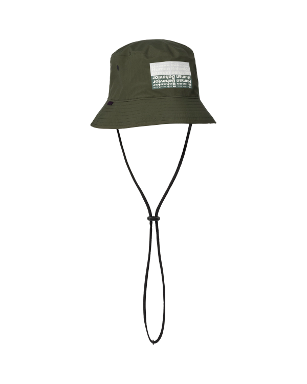 pas normal studios T.K.O. Off-Race Shield Bucket Hat