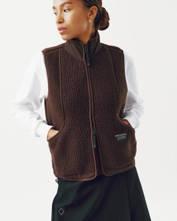 Pas Normal Studios Women's Off-Race Pile Fleece Vest