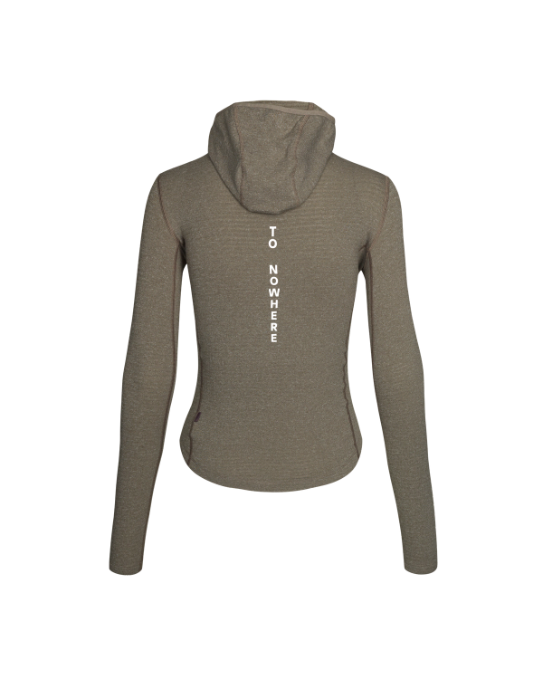 Pas Normal Studios Women's Thermal Hooded Windproof Base Layer