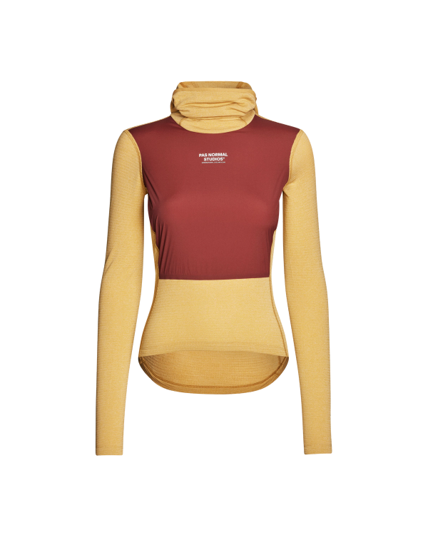 pas normal studios Women's Thermal Hooded Windproof Base Layer