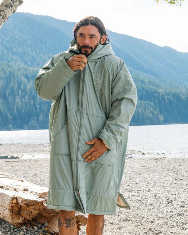 Passenger Escapism Recycled Sherpa Lined Changing Robe