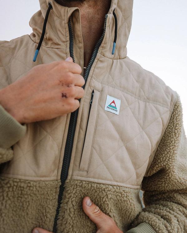 Passenger Men's Adventure Recycled Deep-Pile Sherpa Fleece