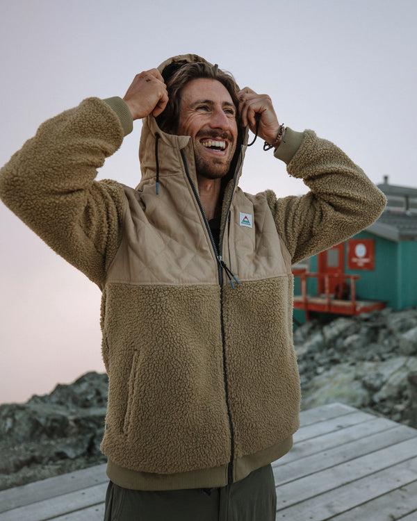 Passenger Men's Adventure Recycled Deep-Pile Sherpa Fleece