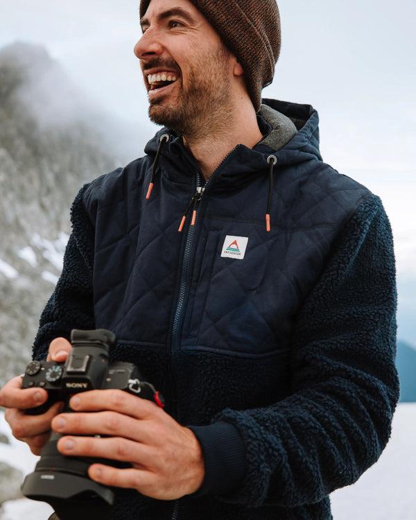 passenger Men's Adventure Recycled Deep-Pile Sherpa Fleece