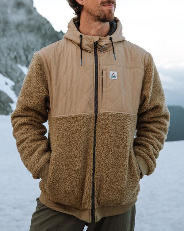 passenger Men's Adventure Recycled Deep-Pile Sherpa Fleece