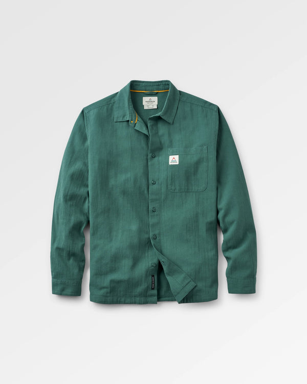 Passenger Men's Arica Textured Organic Cotton Shirt