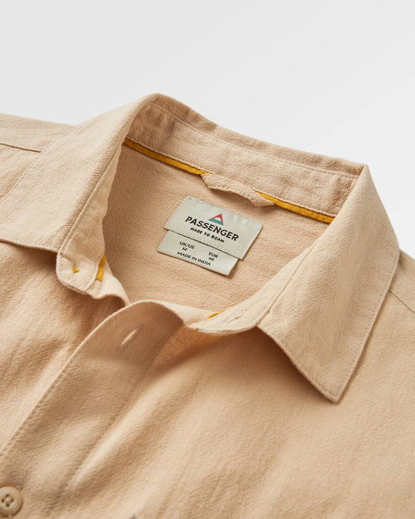 Passenger Men's Arica Textured Organic Cotton Shirt