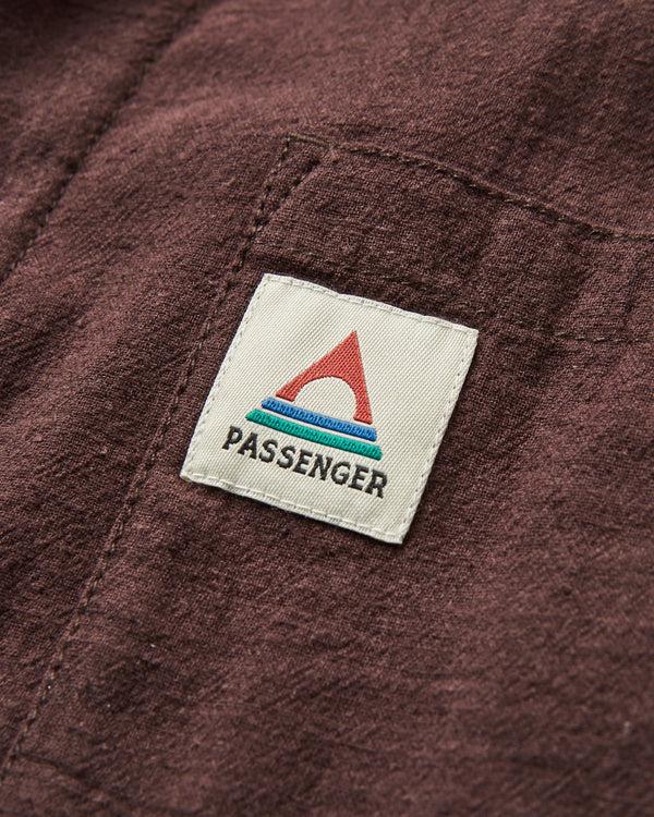 Passenger Men's Arica Textured Organic Cotton Shirt