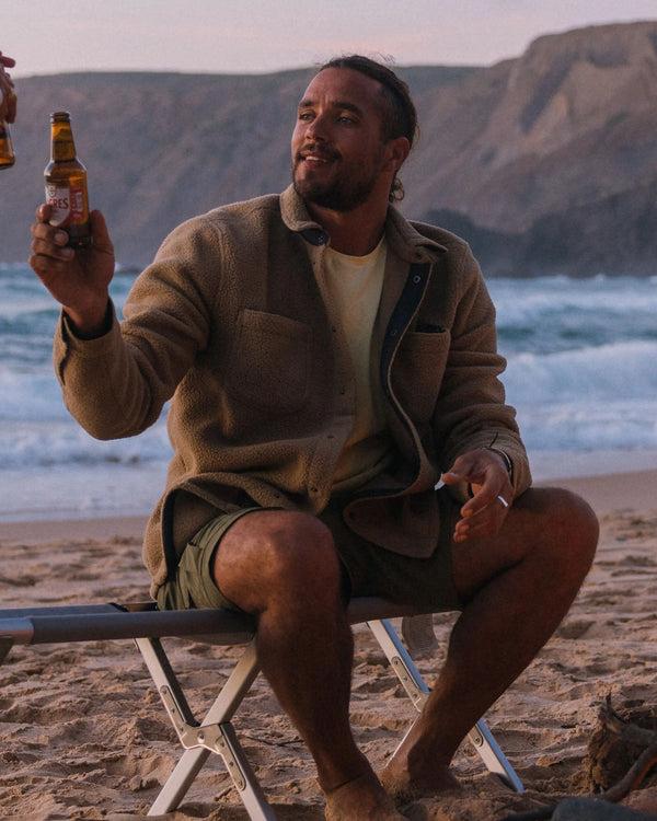 Passenger Men's Backcountry Recycled Sherpa Fleece Shirt