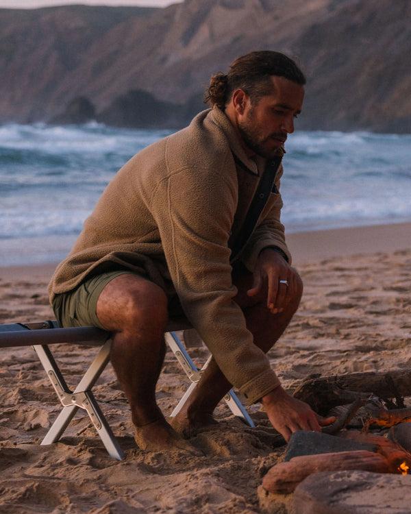 Passenger Men's Backcountry Recycled Sherpa Fleece Shirt