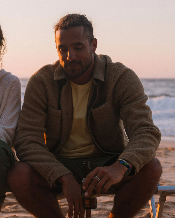 Passenger Men's Backcountry Recycled Sherpa Fleece Shirt